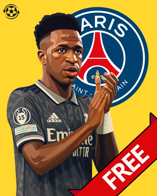 这么敢想?巴黎有意在2027年夏窗免签维尼修斯!