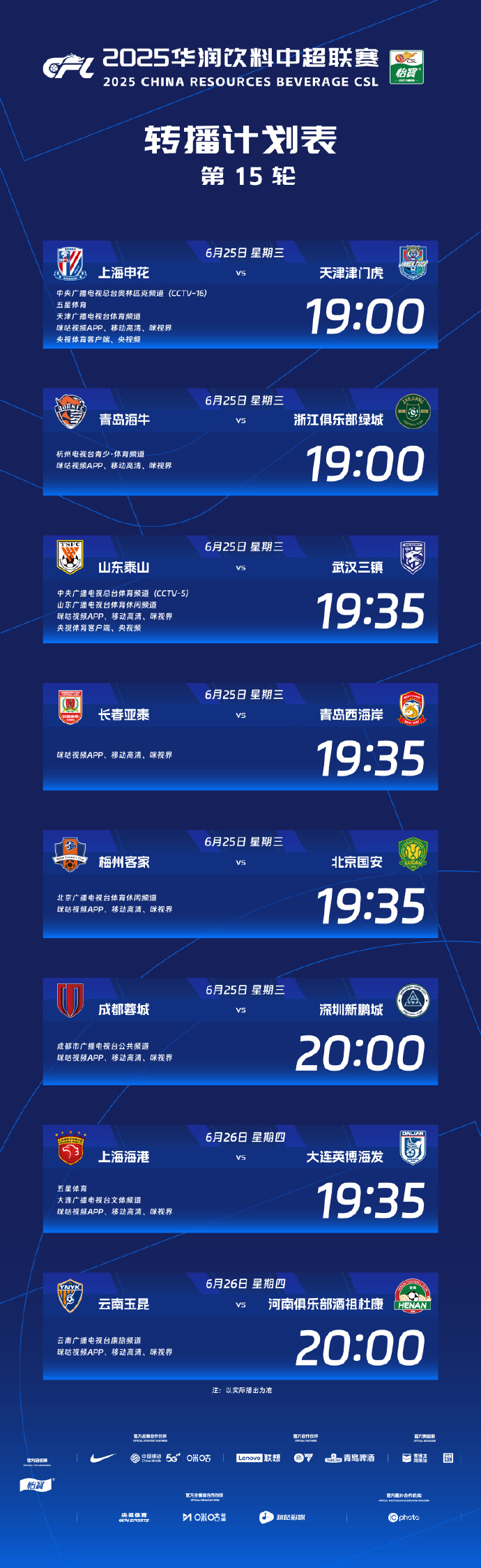 中超战报：成都主场5球大胜深圳，亚泰取胜青岛终结9场不胜