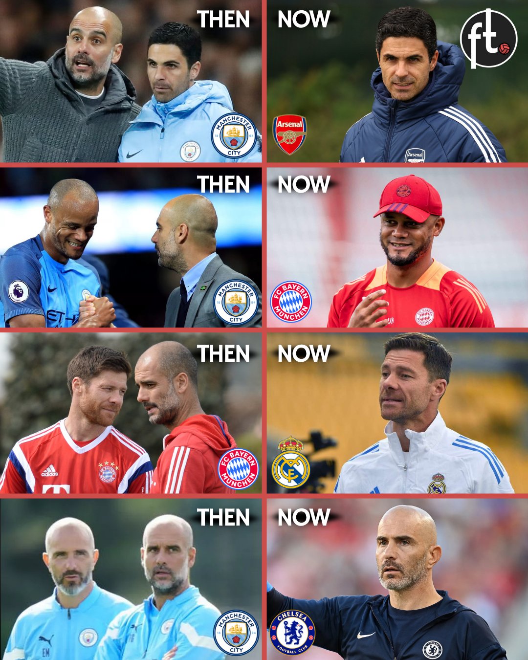 现役足坛，谁敢担当宗师级主帅的称号？或许，唯有瓜迪奥拉一人了