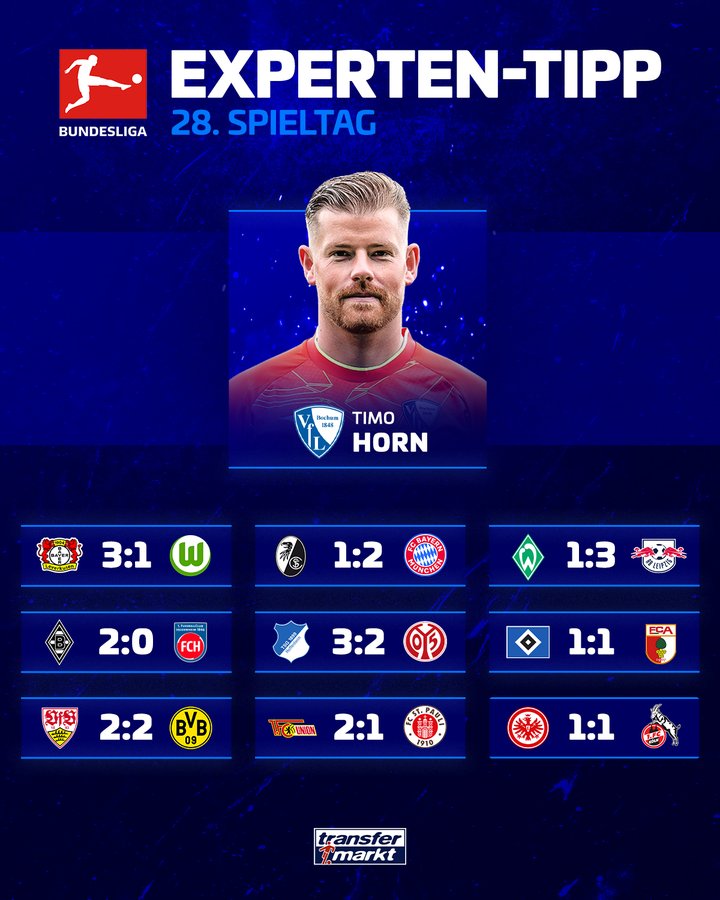 德转预测第28轮德甲：弗赖堡1-2拜仁，斯图加特2-2多特