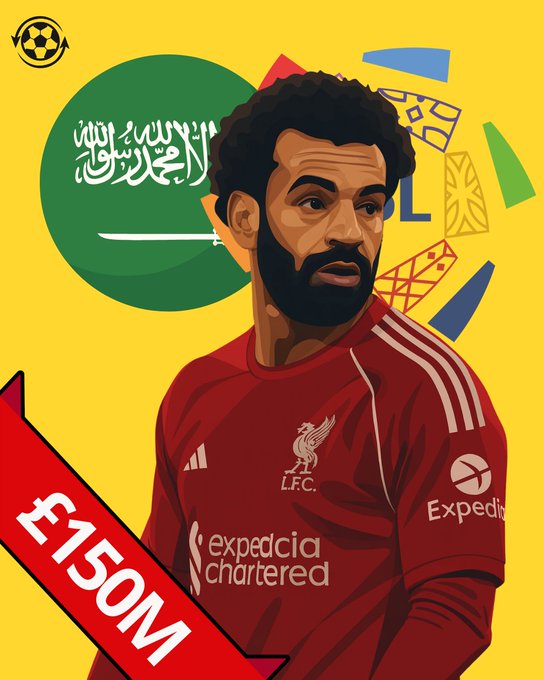 多少？！英媒：沙特球队向萨拉赫开出了年薪1.5亿英镑的邀约