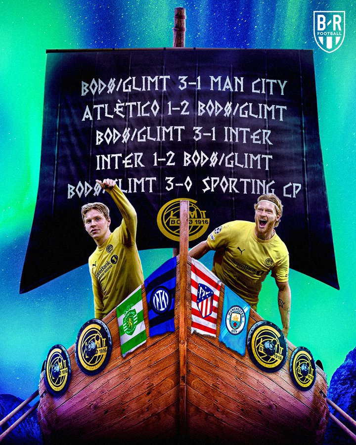 博德闪耀，愈发闪耀！26年欧冠5连胜，博德闪耀堪称最大黑马