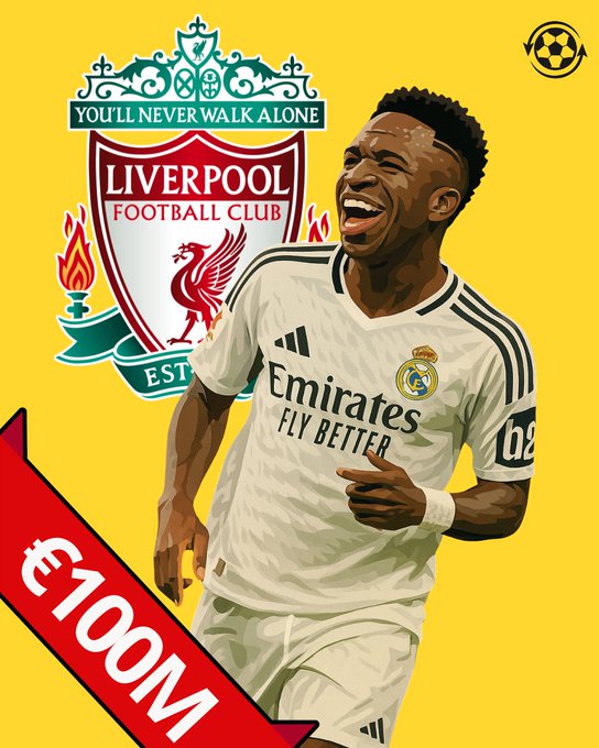 还嫌前场不够乱？西媒：利物浦有意1亿欧元引进维尼修斯