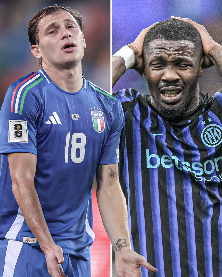 ESPN：意大利足球跌入低谷--或无缘世界杯，或缺席欧冠正赛