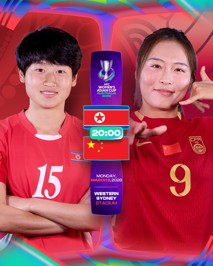 朝鲜VS中国女足，首发出炉：王霜&张琳艳，双双进入首发