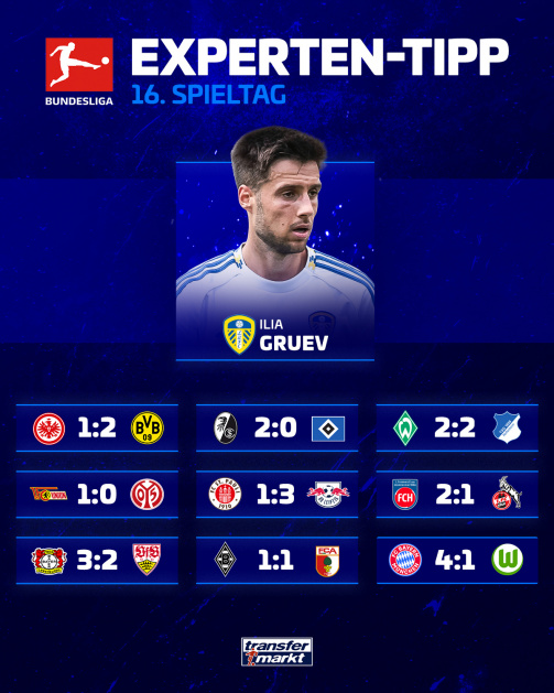 德转预测：法兰克福1-2多特蒙德，拜仁慕尼黑4-1沃尔夫斯堡