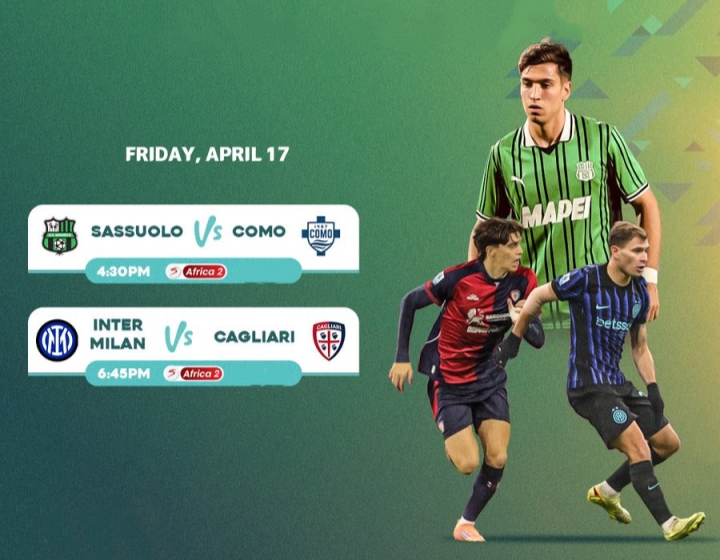 SportsMole预测：萨索洛2-2科莫，国米2-0卡利亚