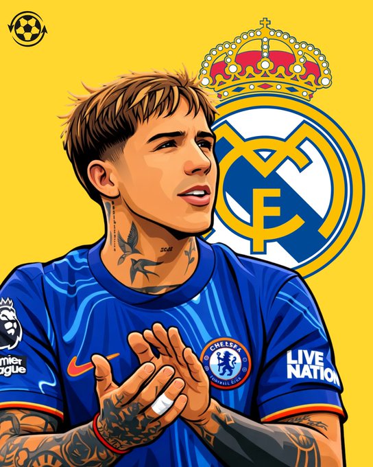 英媒：切尔西愿出售恩佐，但前提是皇马的报价令人满意才行