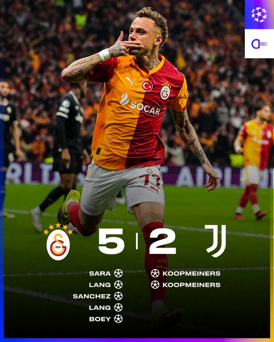 欧冠战报:摩纳哥2-3巴黎;加拉5-2尤文;本菲卡0-1皇马