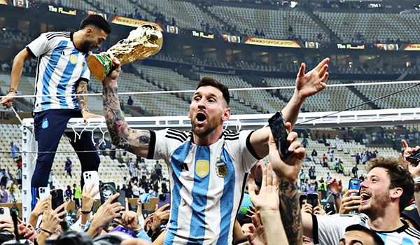 阿根廷队获得世界杯冠军