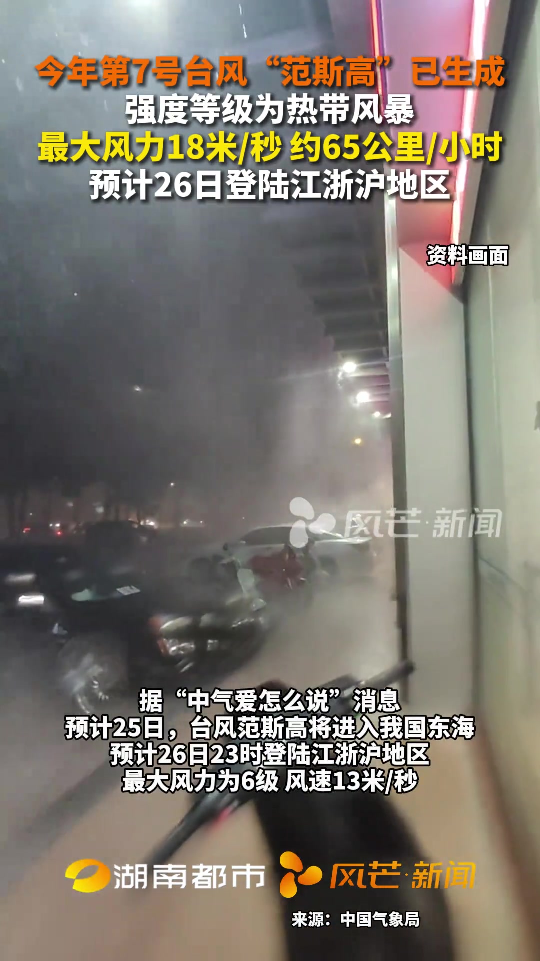 今年第7号台风“范斯高”已生成-24VS直播